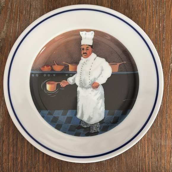 Williams Sonoma Chef Series Guy Buffet set of 6  Dessert/Salad Plate (60F) - Picture 3 of 14